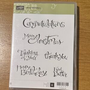 Stampin' Up! Sassy Salutations Stamp Set